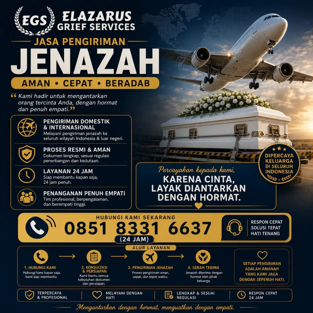 biaya cargo pesawat untuk jenazah